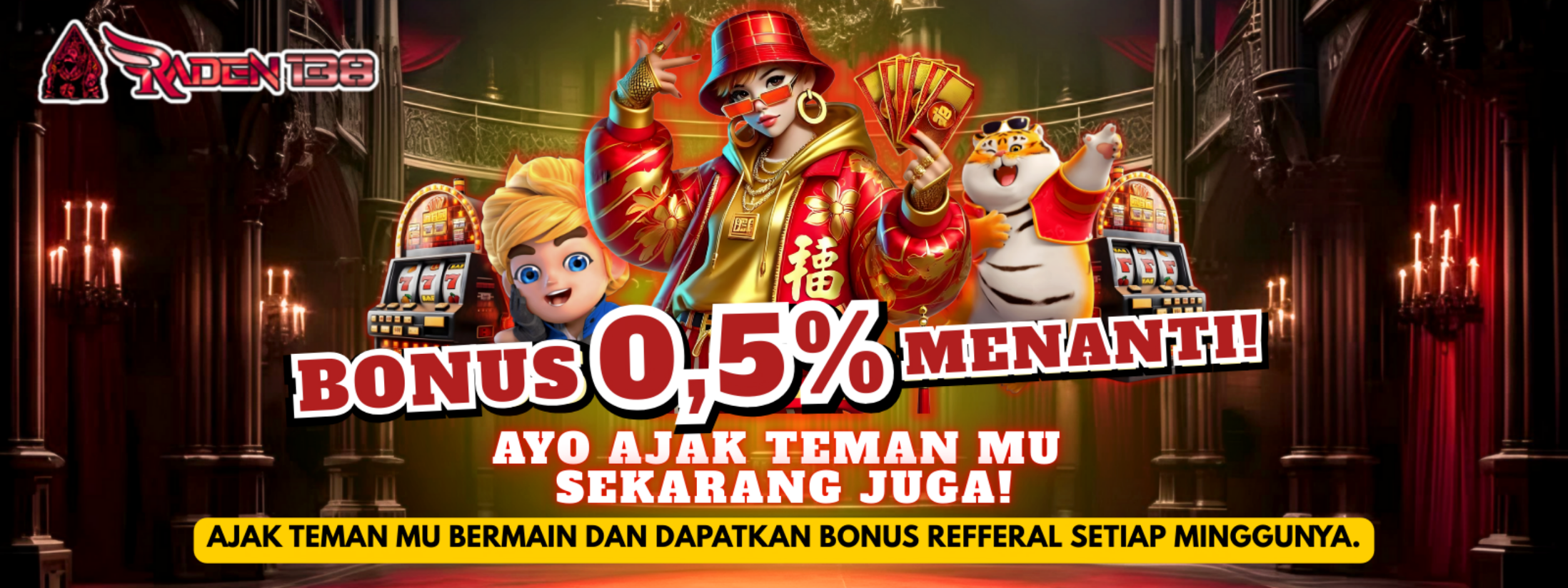 Bonus referal 0,5%